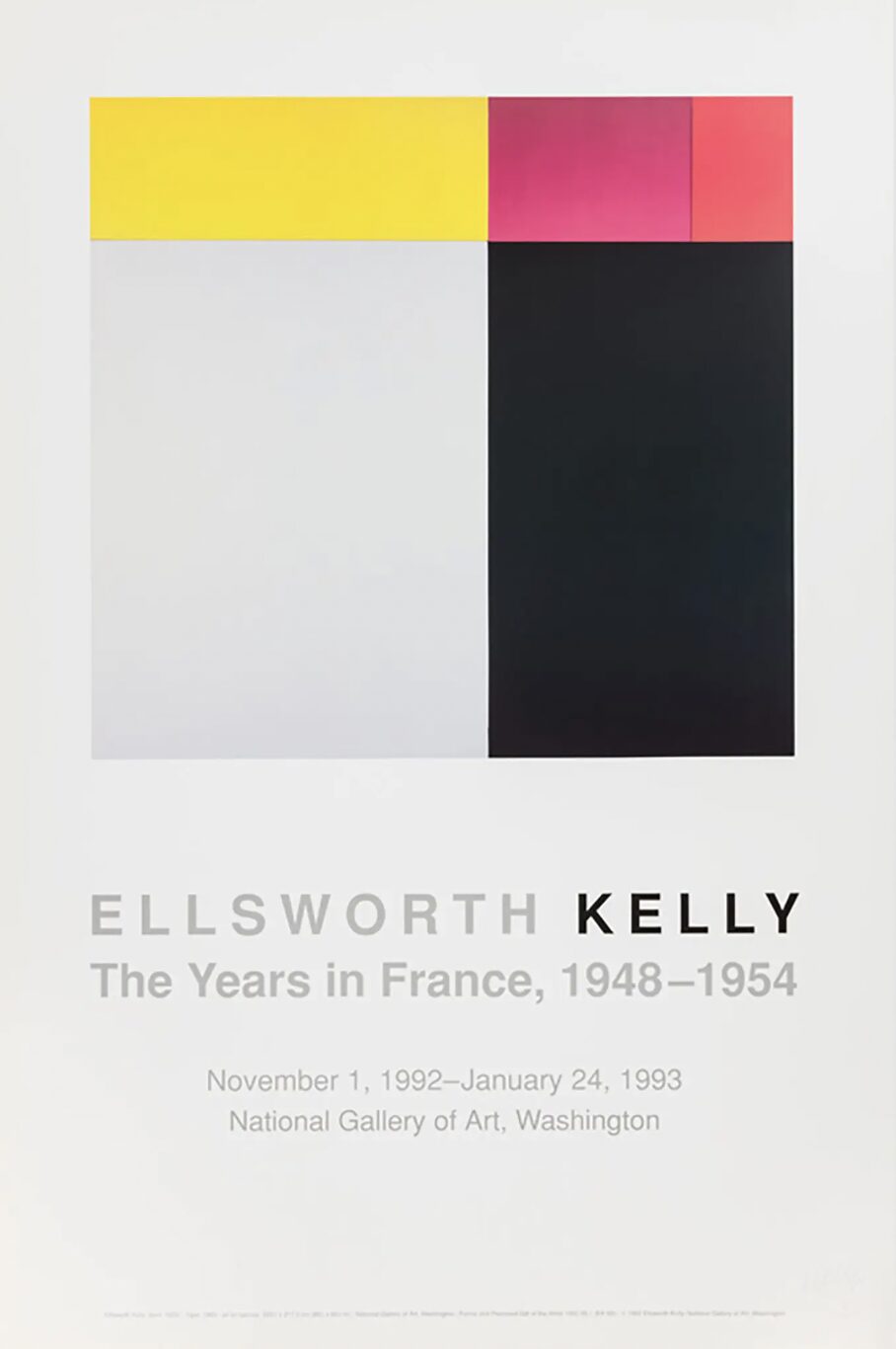 Ellsworth Kelly: The Years in France, 1948-54, The National Gallery of Art (Tiger) by Ellsworth Kelly