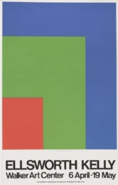 Sunflower (1957) poster by Ellsworth Kelly – Salts Mill Shop