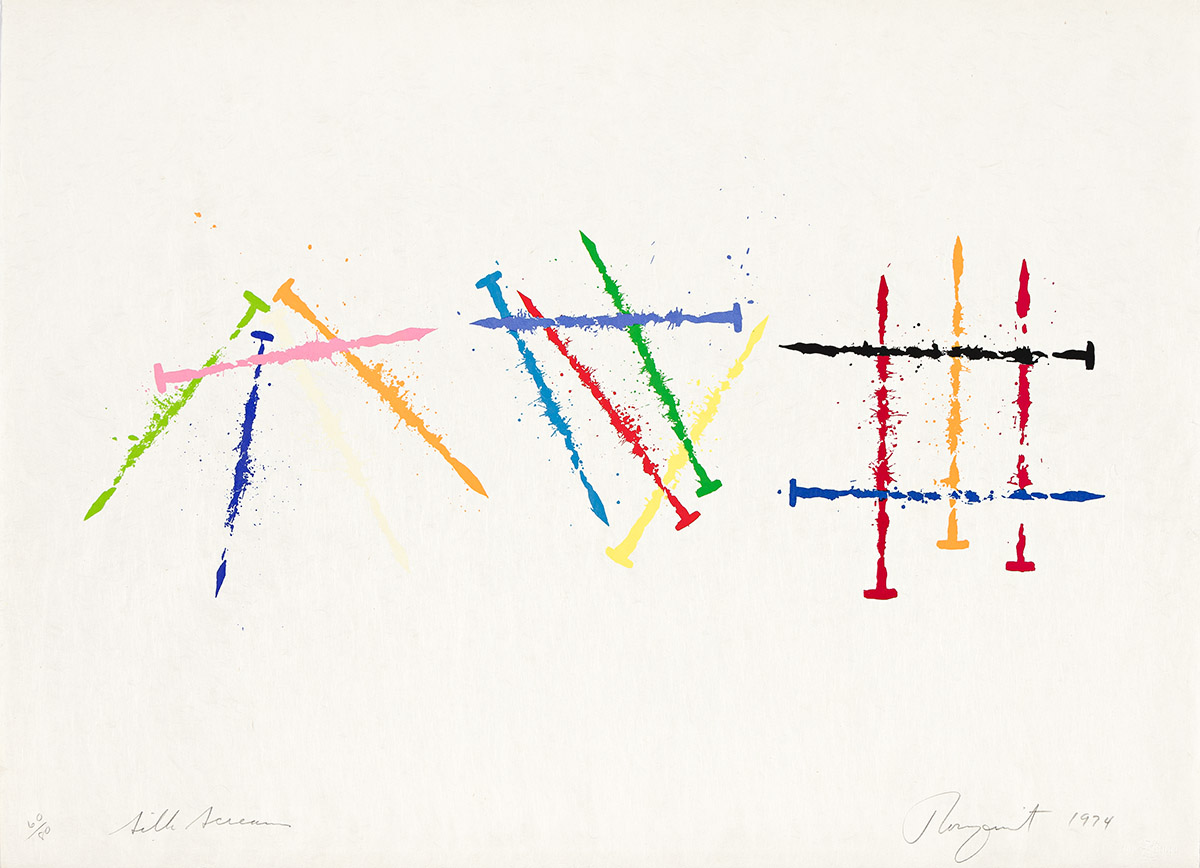 Silk Screams by James Rosenquist