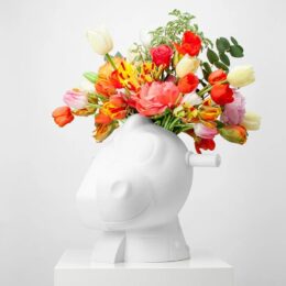 Split Rocker by Jeff Koons at Hamilton-Selway Fine Art