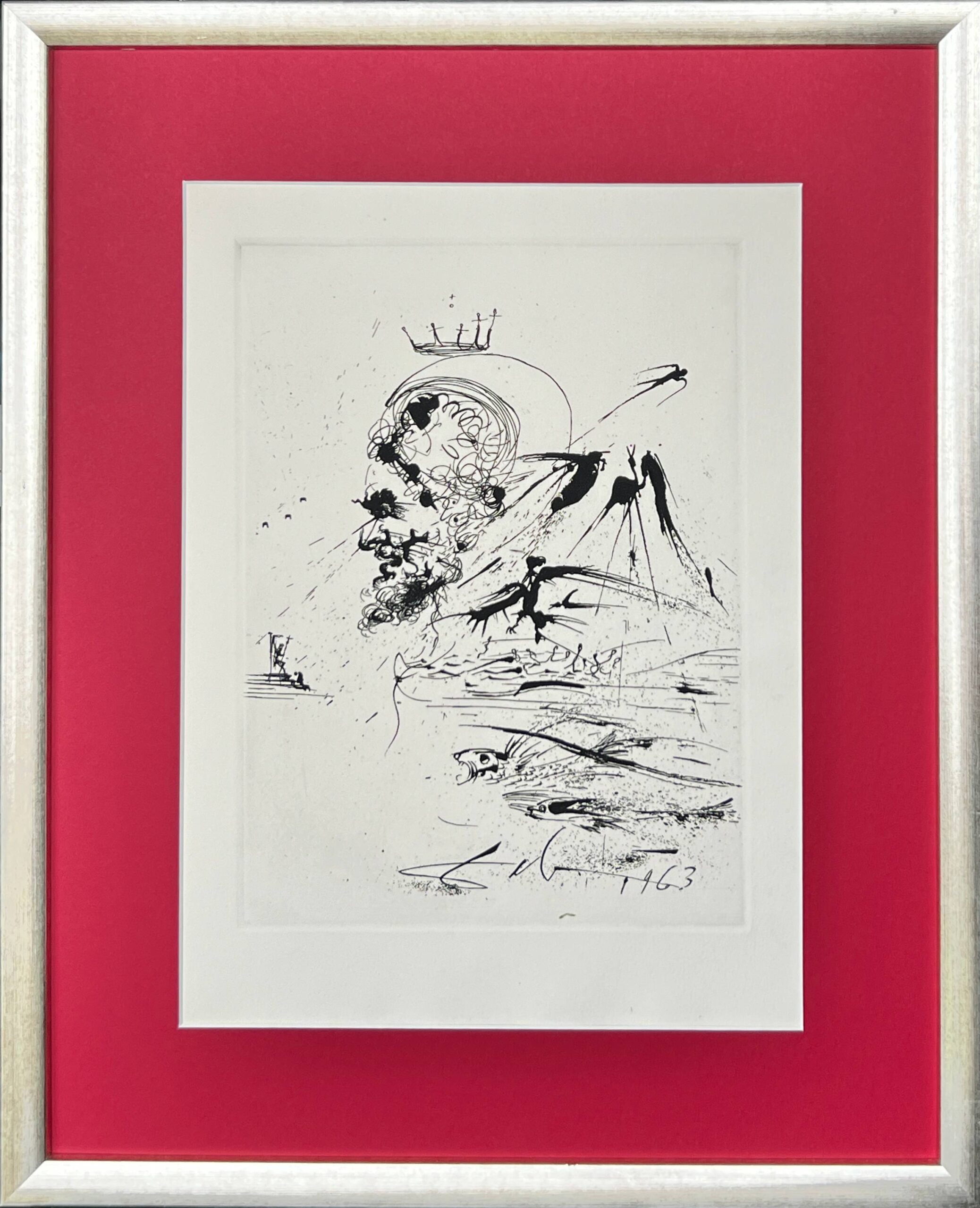 Study for a Dream by Salvador Dalí