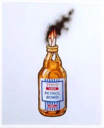 Tesco Bomb Poster by Banksy at Dovehouse Contemporary