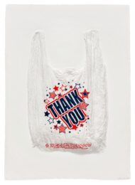 Thank You Plastic Bag by Analia Saban at Mixografia