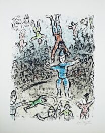 The Acrobats by Marc Chagall at Dovehouse Contemporary