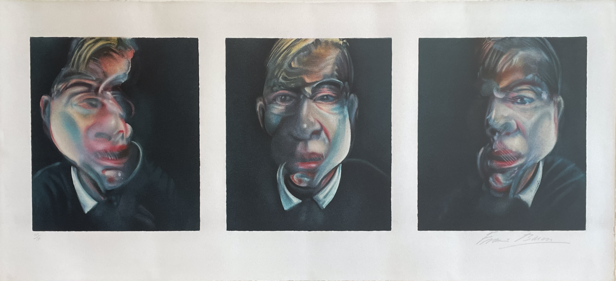 Three Studies for a Self Portrait by Francis Bacon