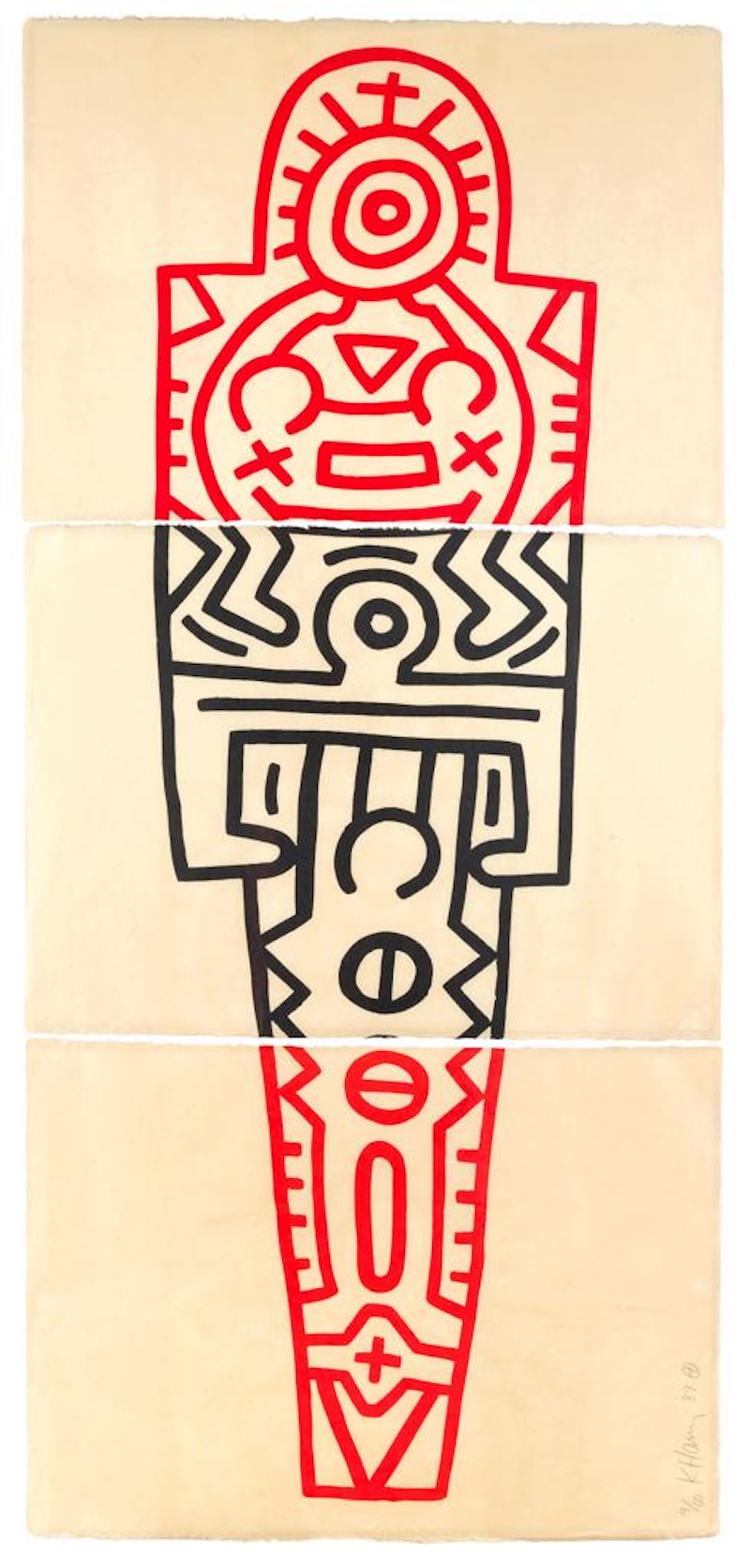 Totem by Keith Haring