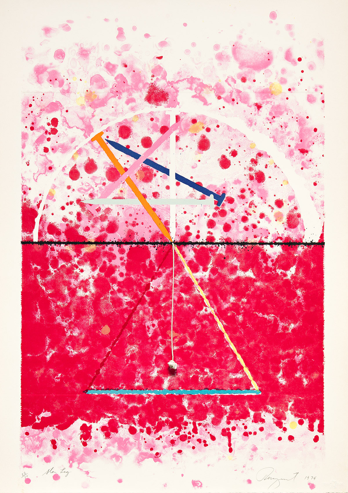 Universal Star Leg by James Rosenquist