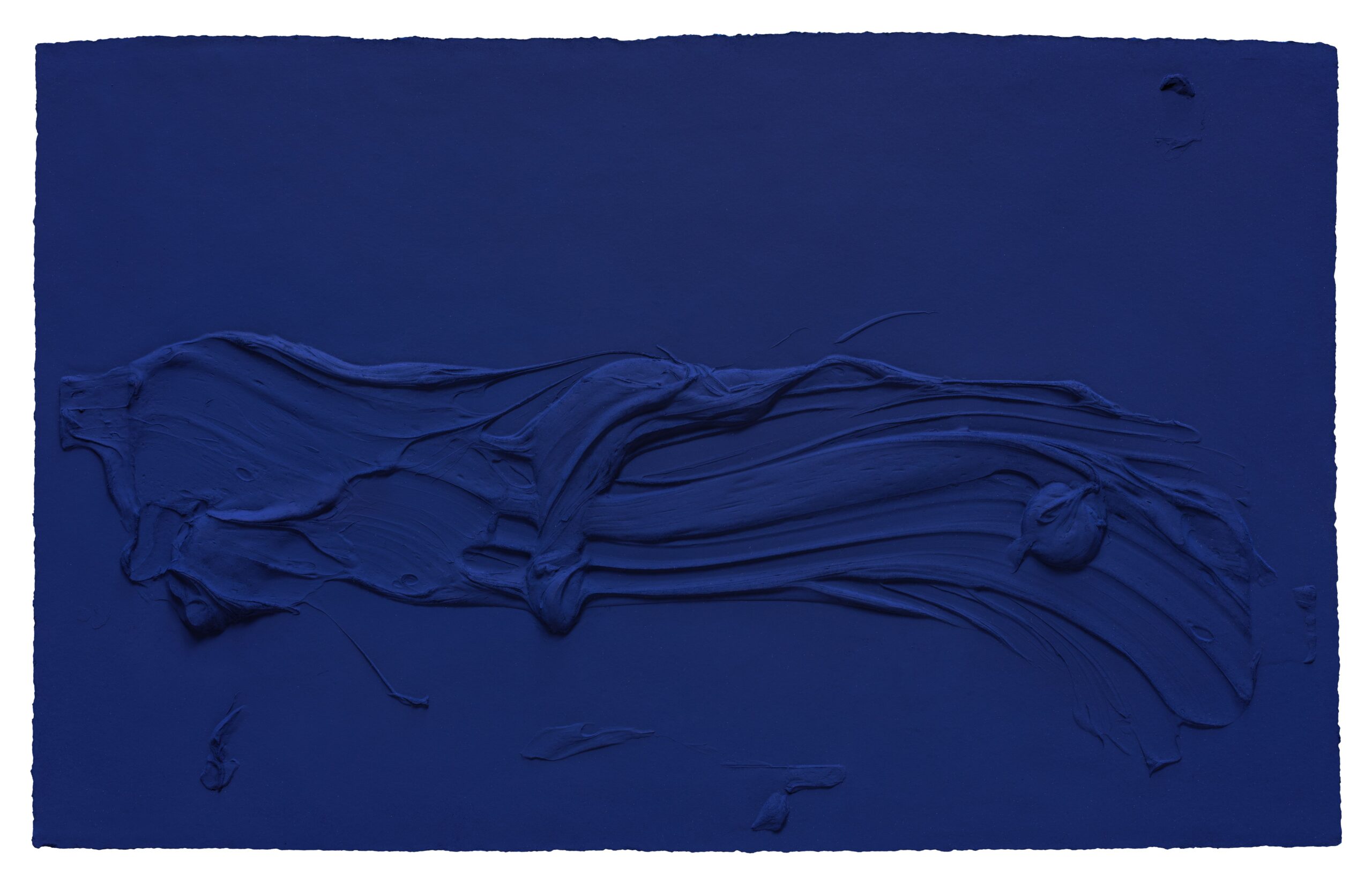 Untitled (Prussian Blue) by Jason Martin