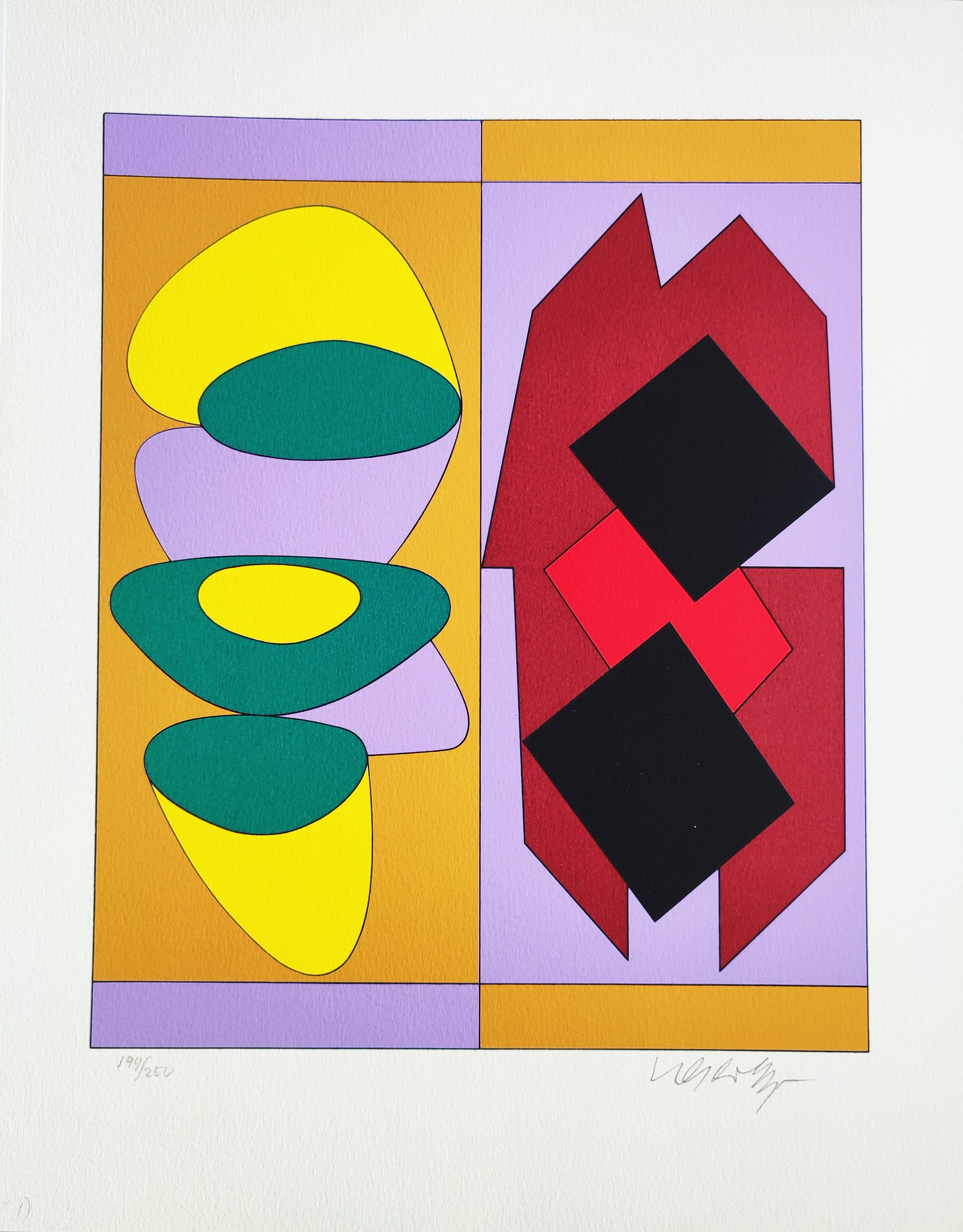 Kris Bille by Victor Vasarely