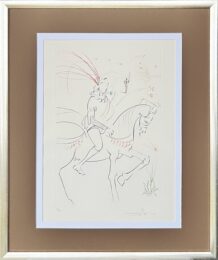 Viviane and Lancelot on the Lake by Salvador Dalí at Epicentrum Art Gallery