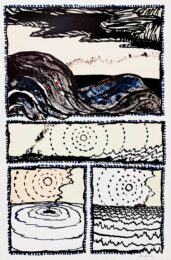 Volturno 2 by Pierre Alechinsky at Epicentrum Art Gallery