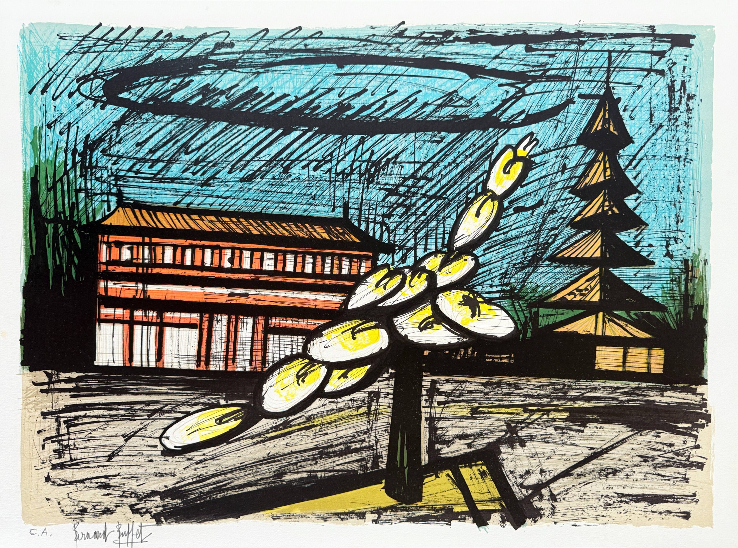 Voyage au Japon by Bernard Buffet