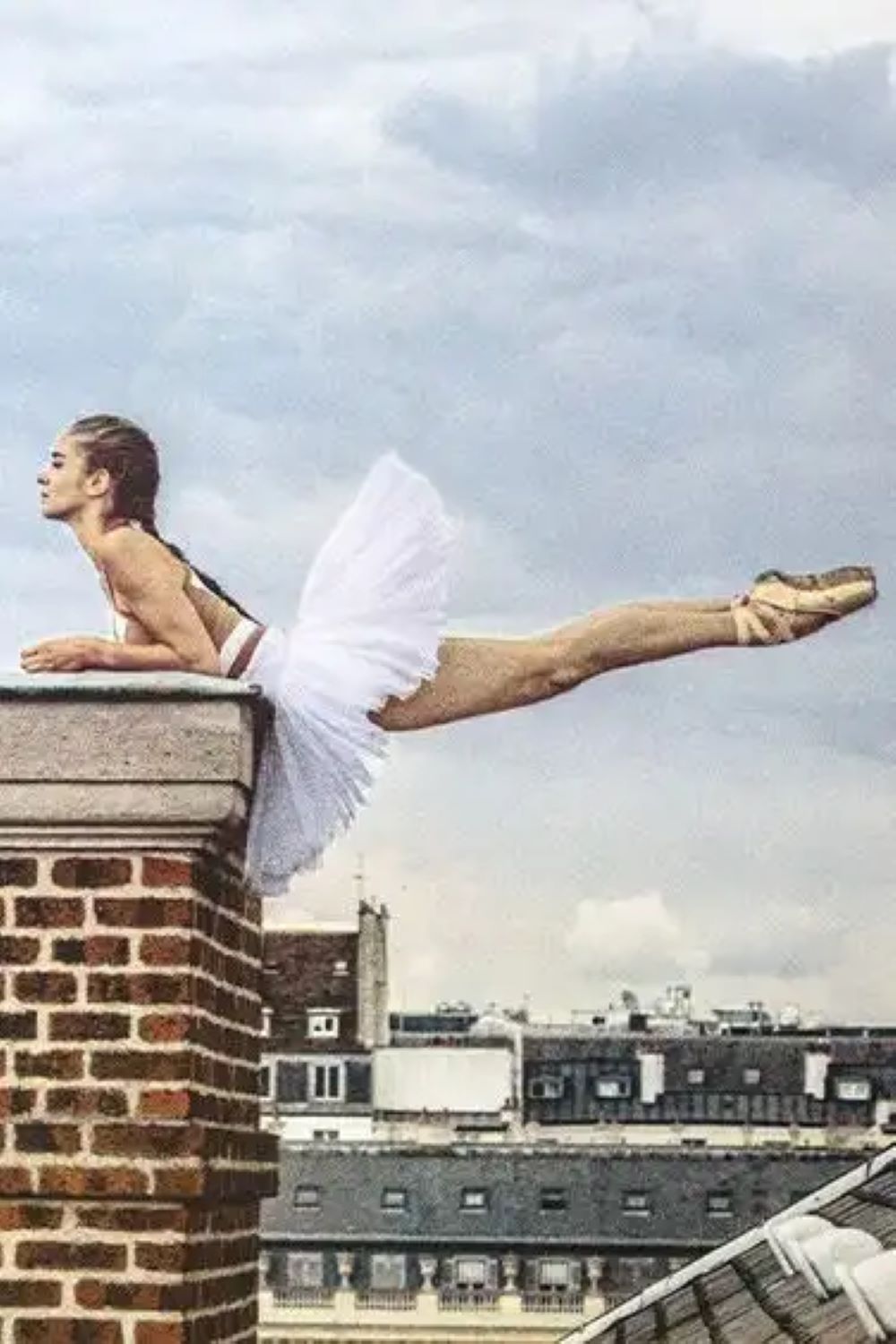Ballet, Palais Royal, Paris by JR