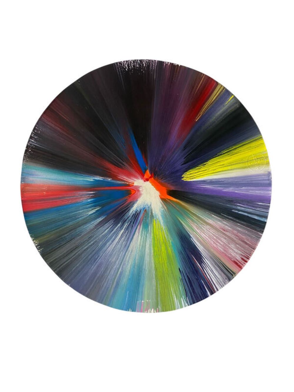 Untitled (spin) by Damien Hirst