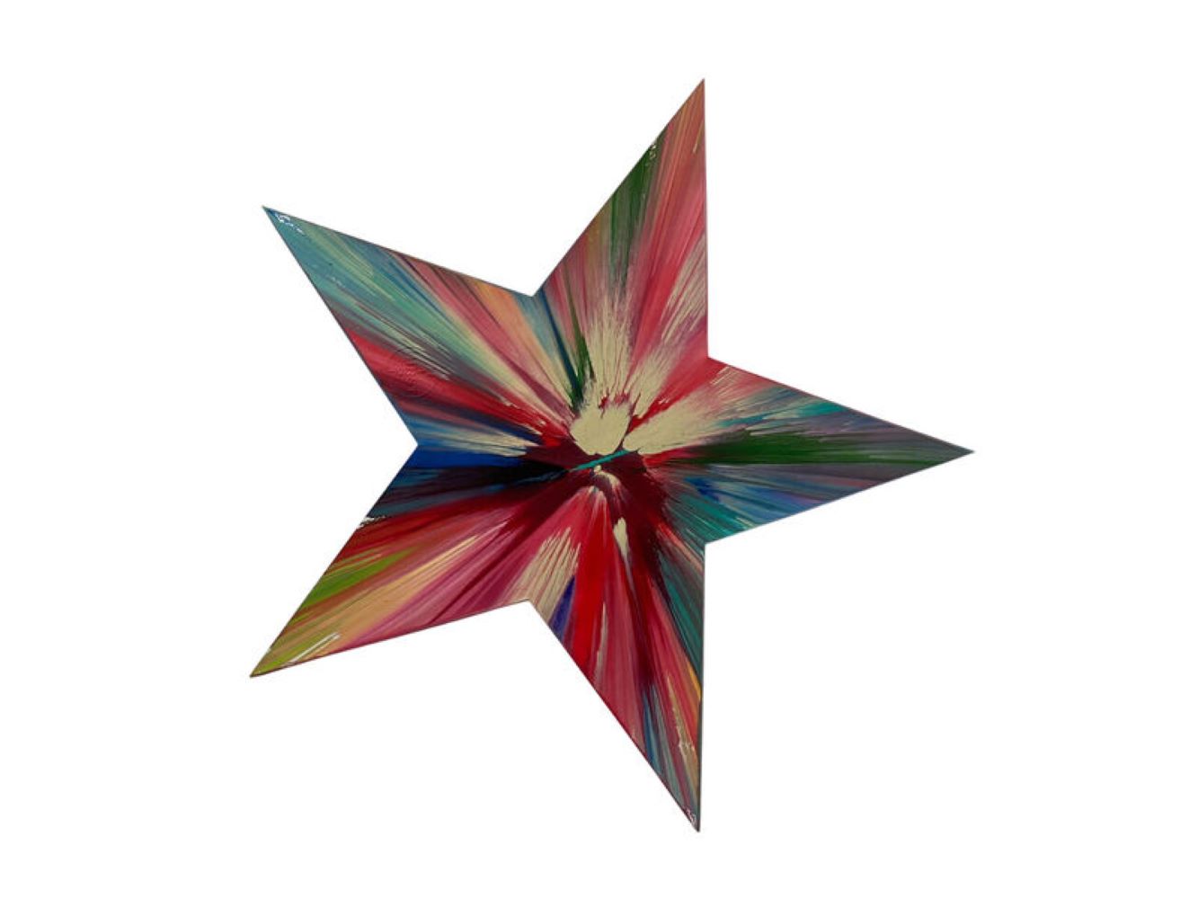 Untitled (spin star) by Damien Hirst