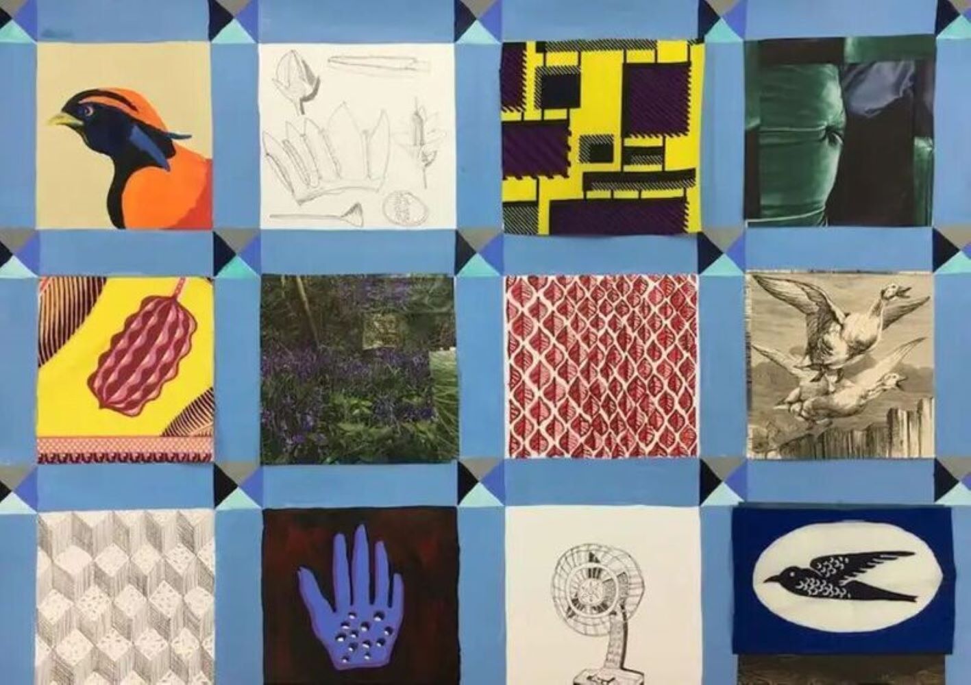 The Blanket of Reasonable Luxury by Lubaina Himid