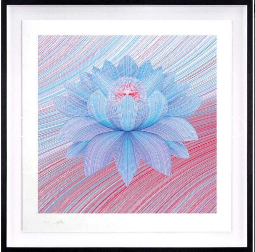 Unity x Obey Flower (Original Work) by Shepard Fairey