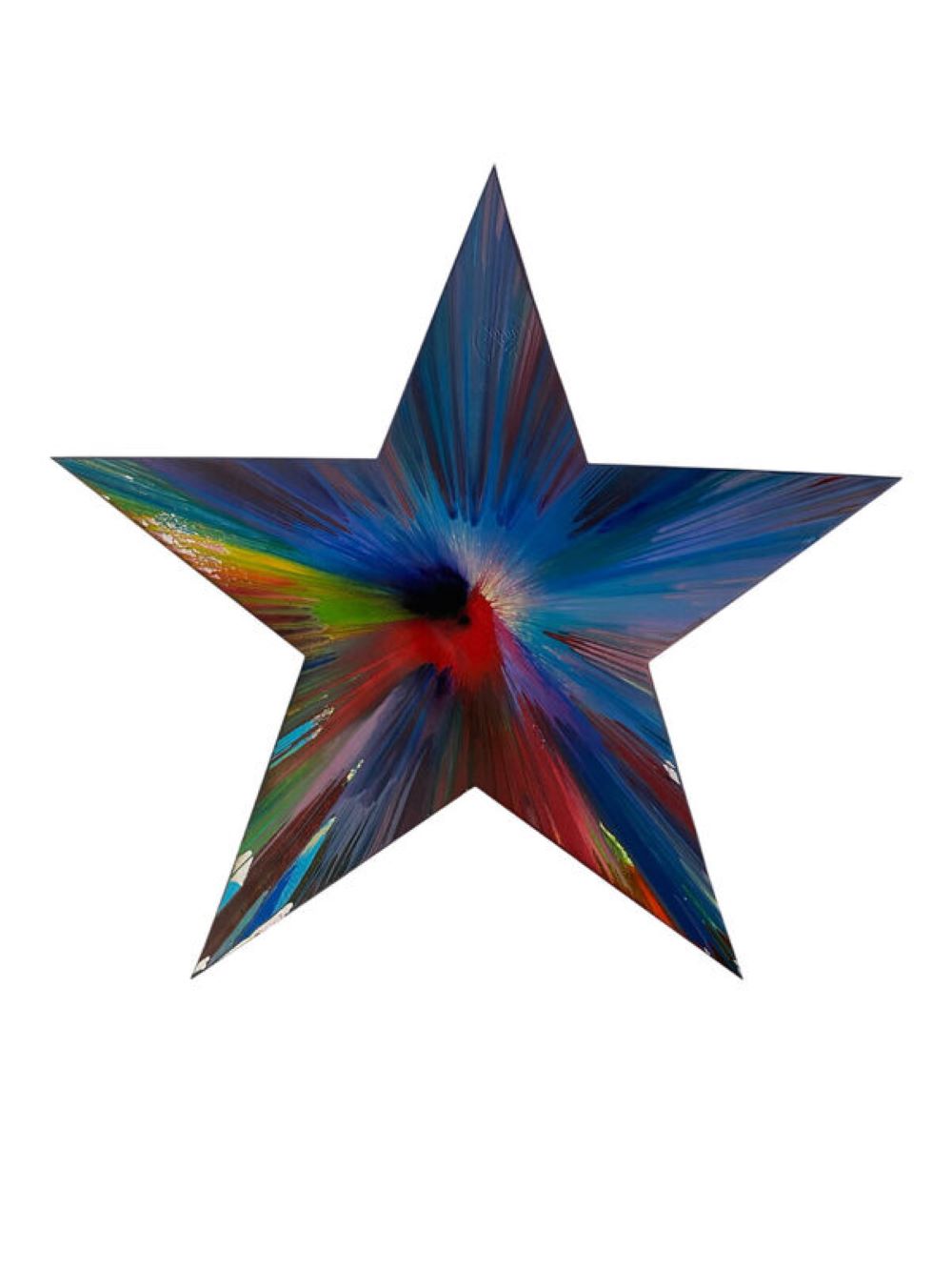 Untitled (spin star) by Damien Hirst