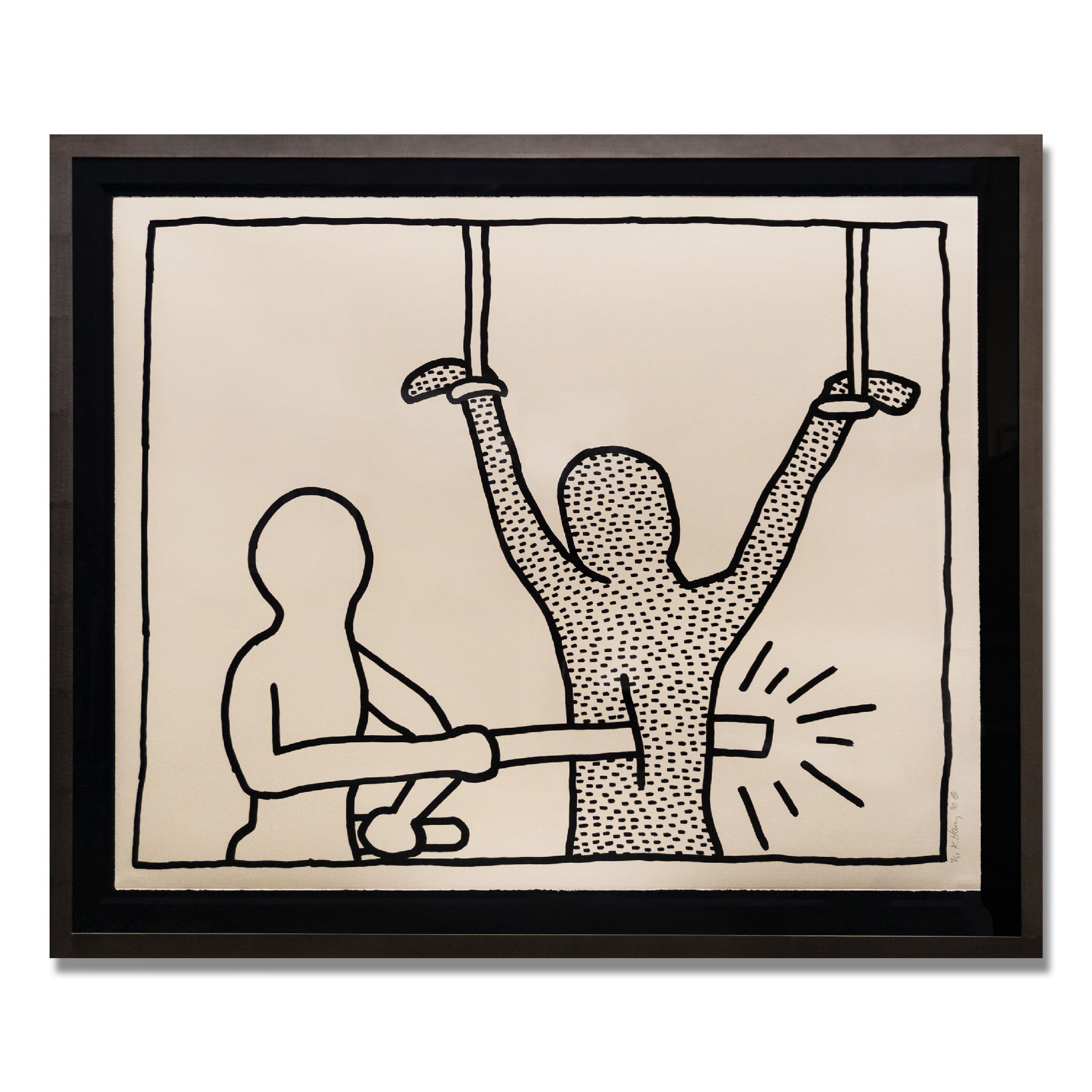 The Blueprint Drawings (7) by Keith Haring