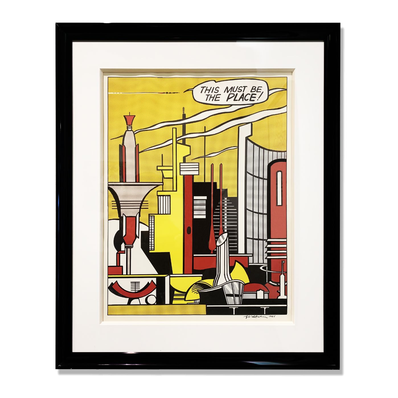 This Must Be The Place by Roy Lichtenstein