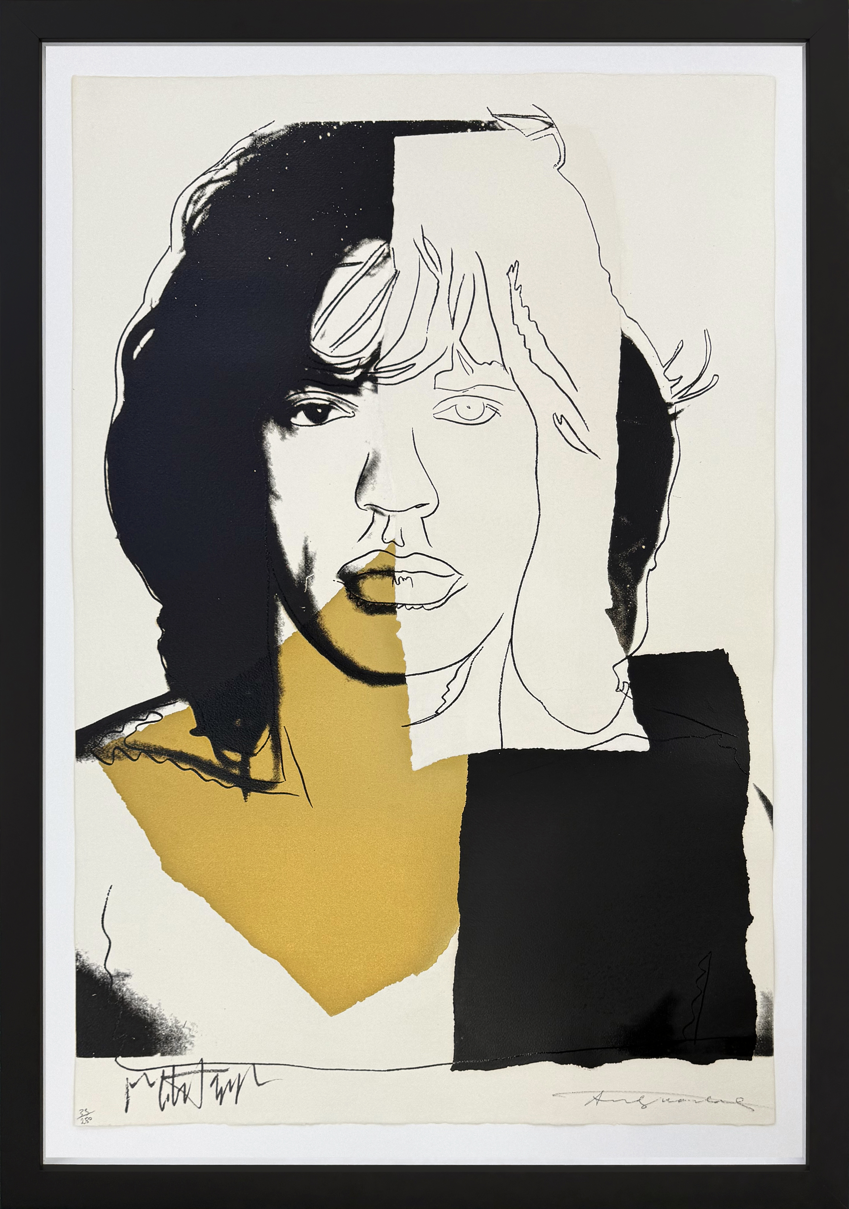 Andy Warhol Andy Warhol FS II.146 (dual signed screen print) by Andy Warhol