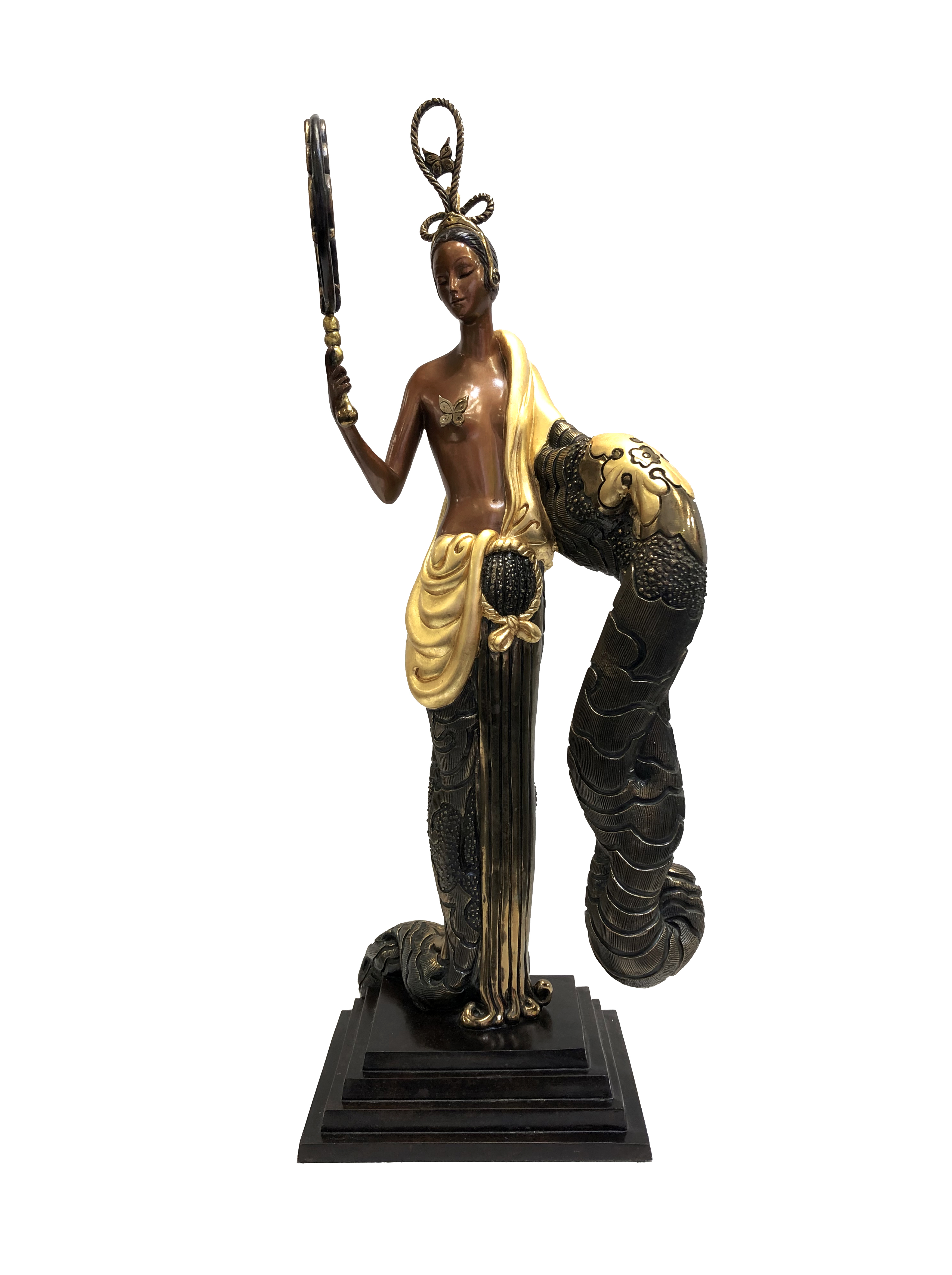 Bamboo (bronze sculpture) by Erte