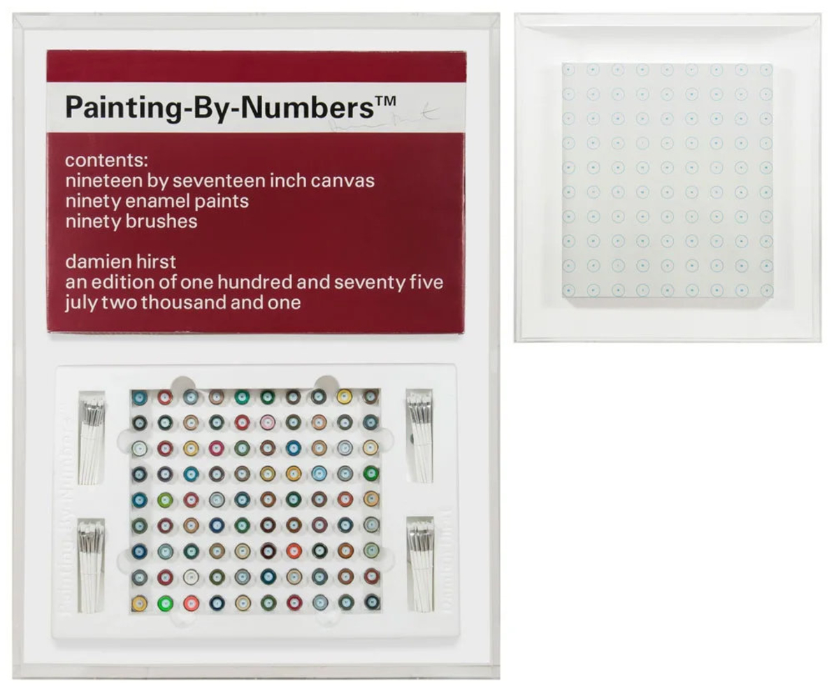 Damien Hirst Painting by Numbers by Damien Hirst