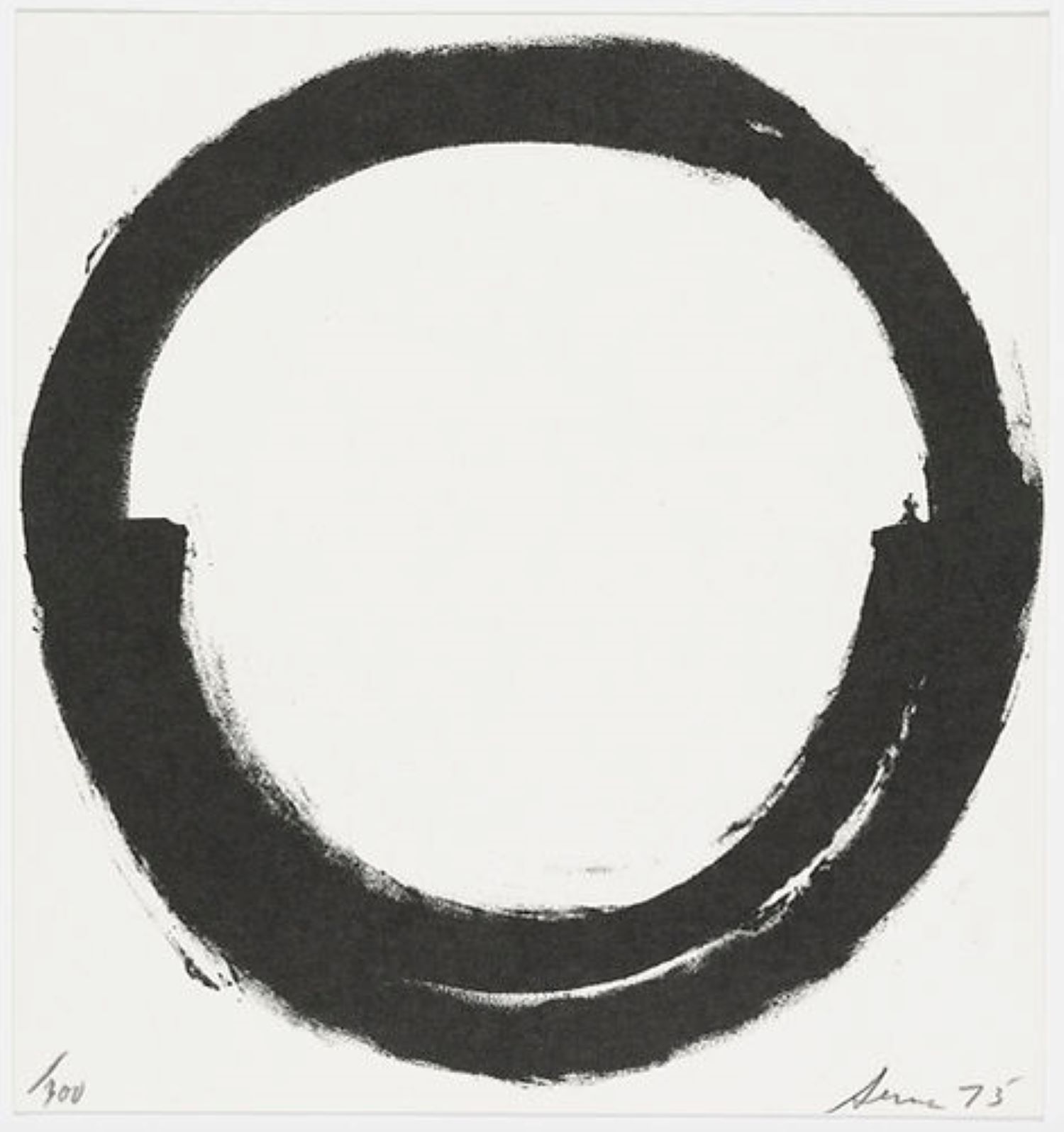 Untitled from The New York Collection for Stockholm by Richard Serra