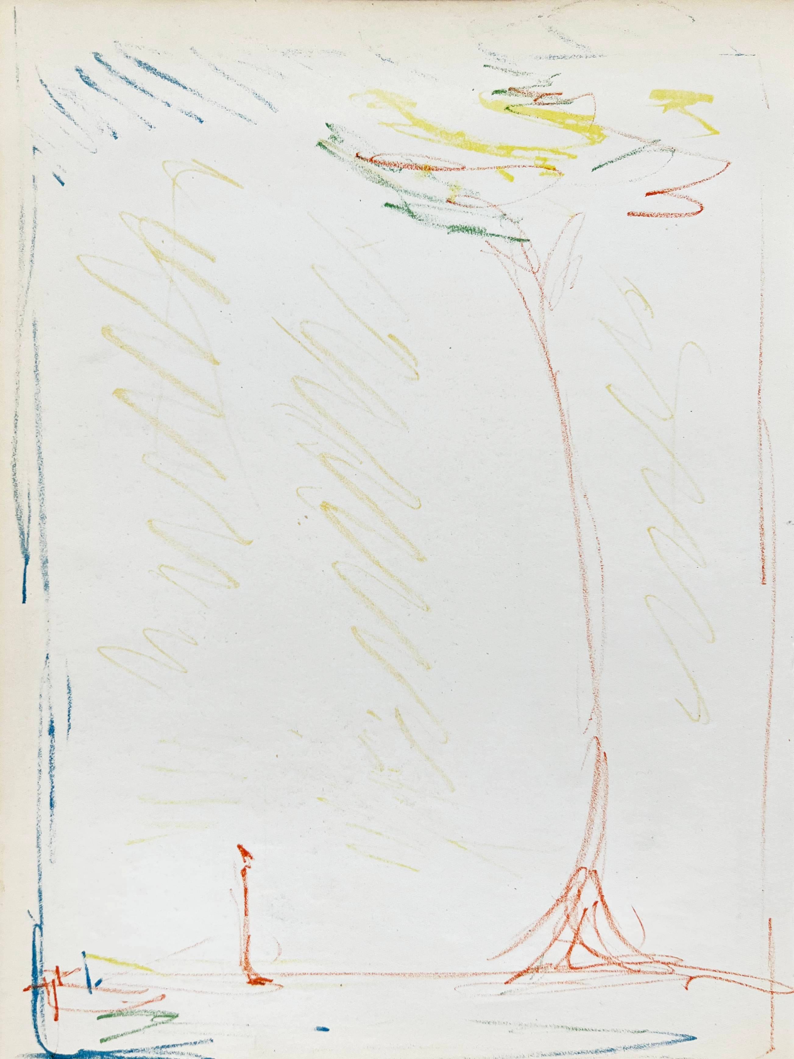 La Rue & L’Arbre by Alberto Giacometti