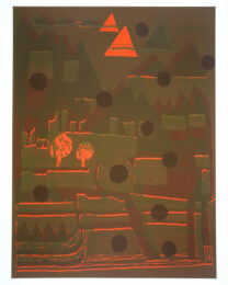Alien vs Triangle by EJ Hauser at Kingsland Editions