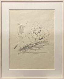 Andy Warhol Untitled (Woman with Sunglasses) by Andy Warhol at Clifton Gallery