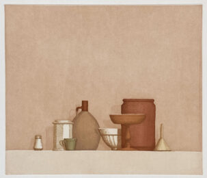 Borghetto 1 by William Bailey at Leslie Sacks Gallery