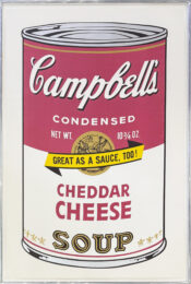Campbell’s Soup Cans II: Cheddar Cheese FS II.63 (signed screen print) by Andy Warhol at GallArt.com