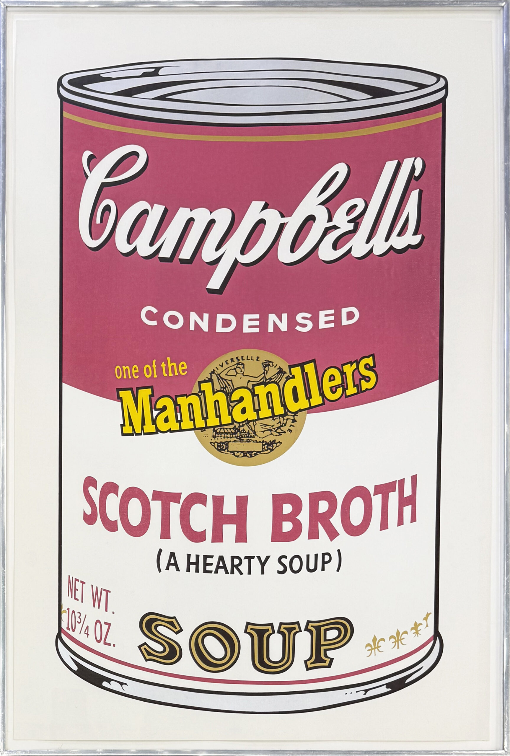 Campbell’s Soup Cans II: Scotch Broth FS II.55 (hand signed screen print) by Andy Warhol