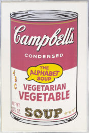 Campbell’s Soup Cans II: Vegetarian Vegetable FS II.56 (signed screen print) by Andy Warhol at GallArt.com