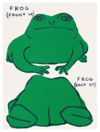 David Shrigley Frog (Front Of), Frog (Back Of) by David Shrigley at Clifton Gallery