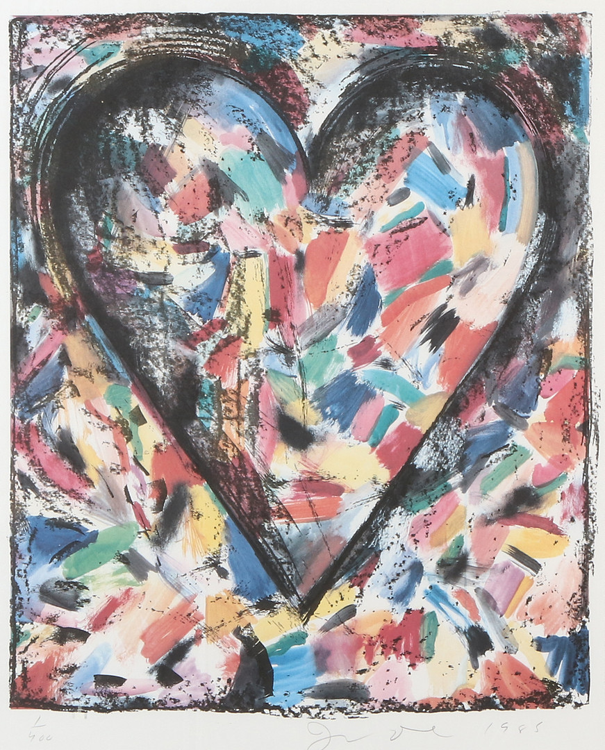 The Confetti Heart by Jim Dine