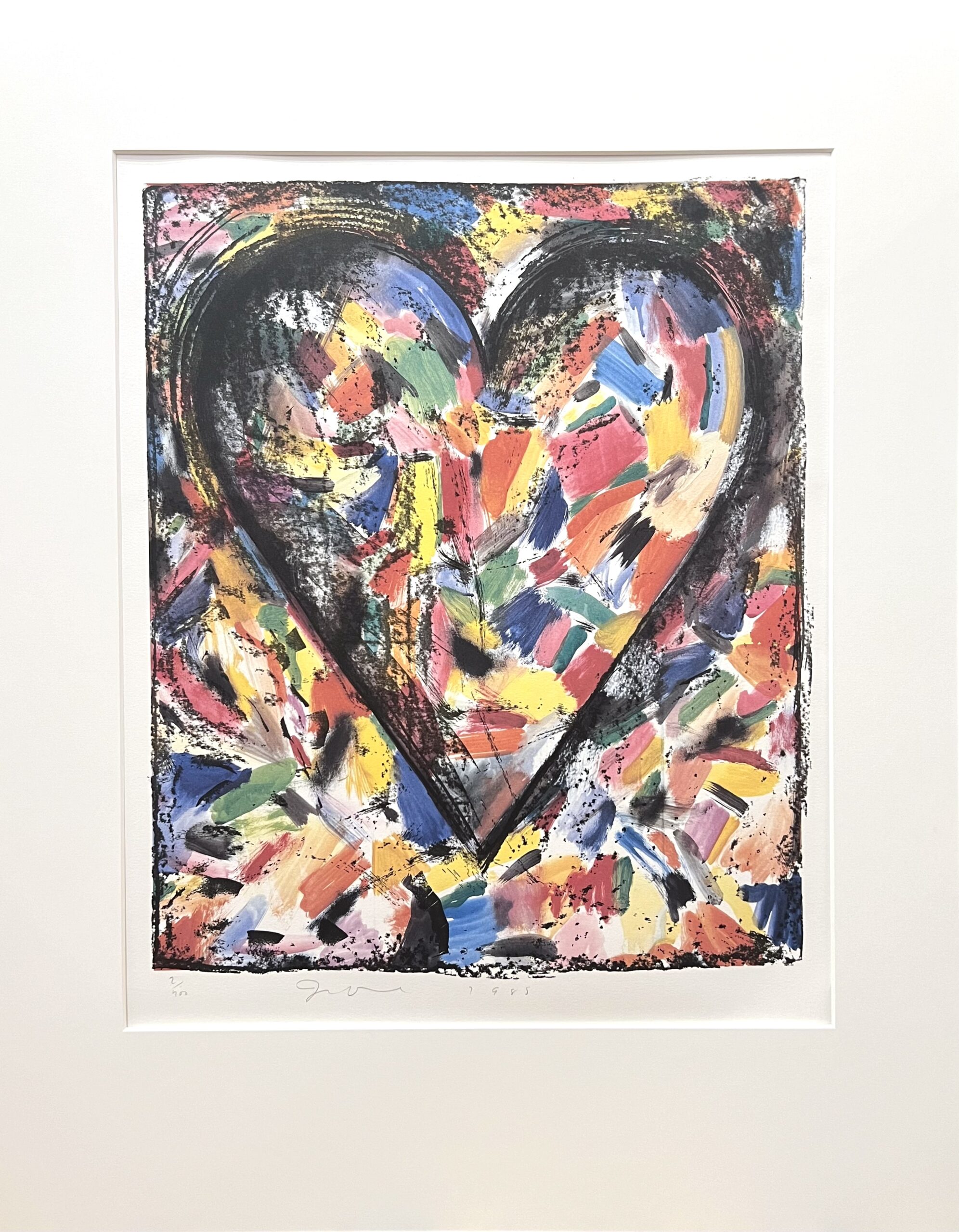 The Confetti Heart by Jim Dine