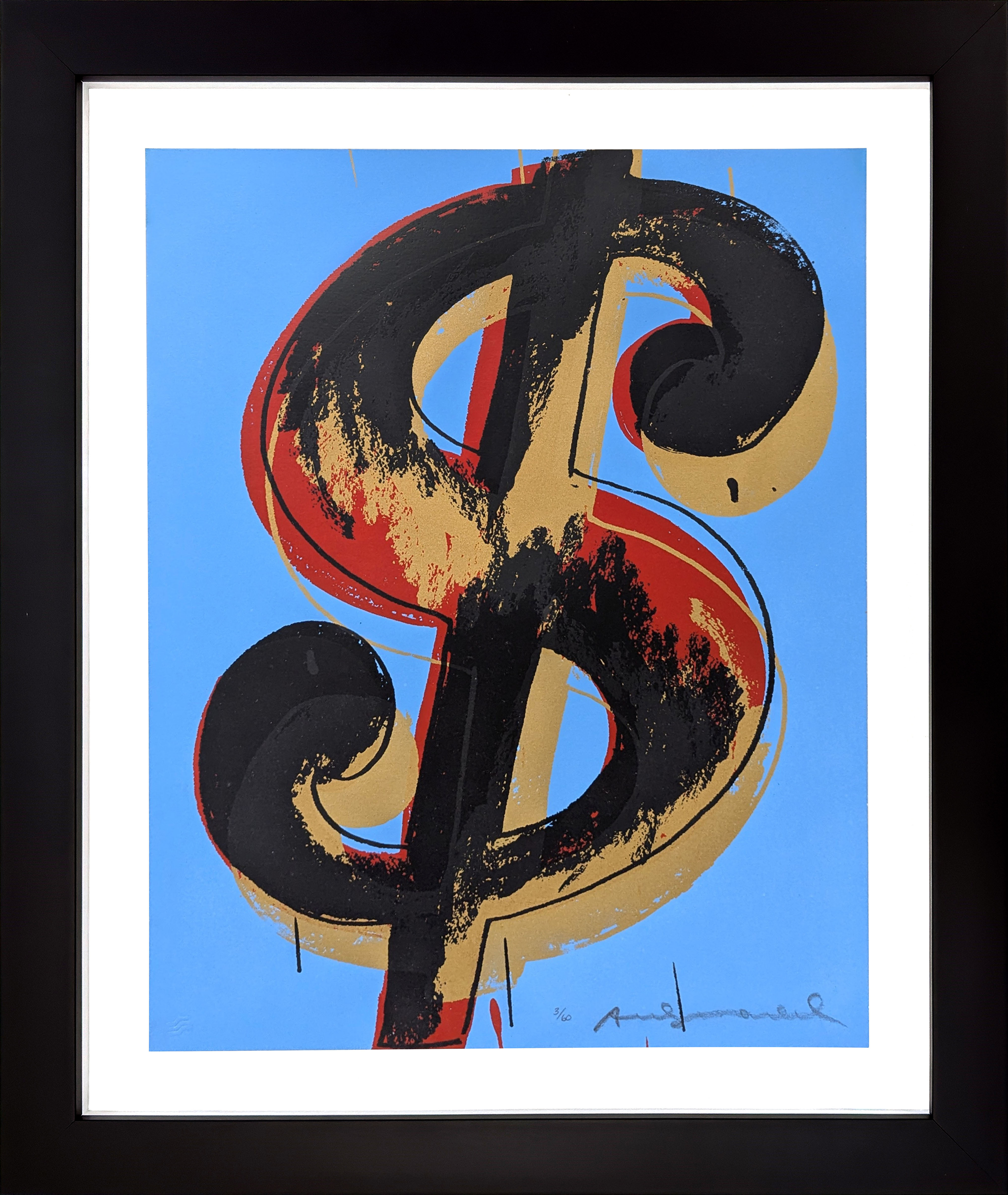 $(1) FS II.275 (unique hand signed screen print) by Andy Warhol