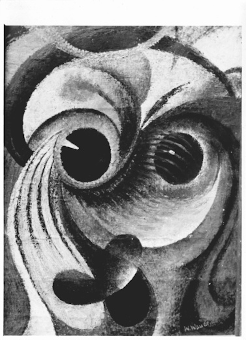 Face (Distorted) by William Wauer