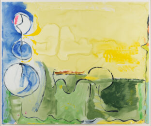 Flotilla by Helen Frankenthaler at Leslie Sacks Gallery