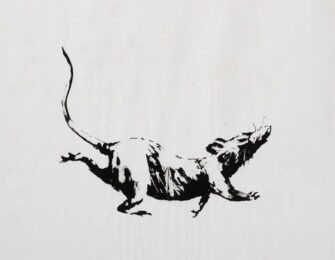 Gdp Rat by Banksy at Dovehouse Contemporary
