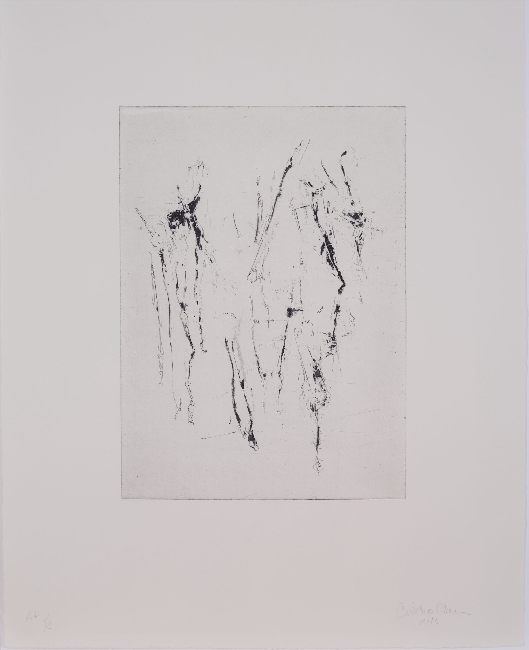 Untitled 1 (Marks and drawings series) by Catalina Chervin