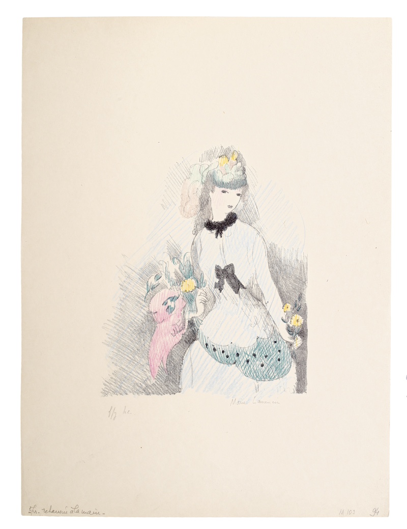 La Dame Jaune by Marie Laurencin