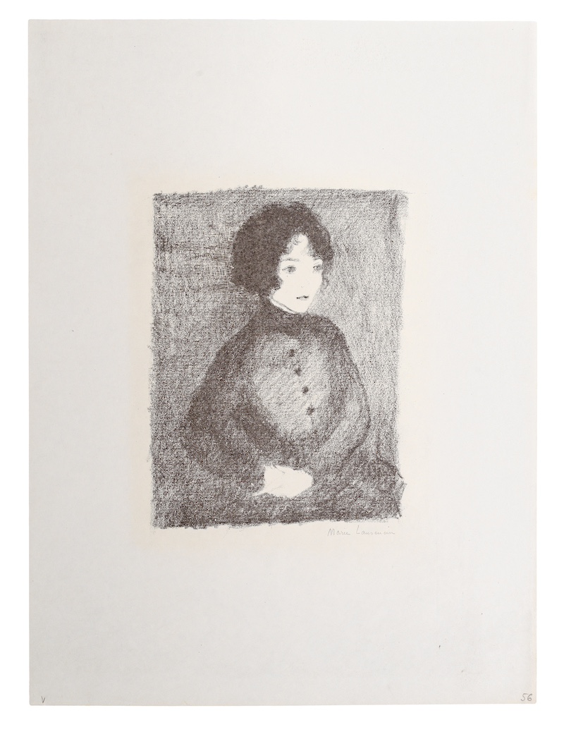 Portrait de Madame Georges-Emmanuel Lang by Marie Laurencin
