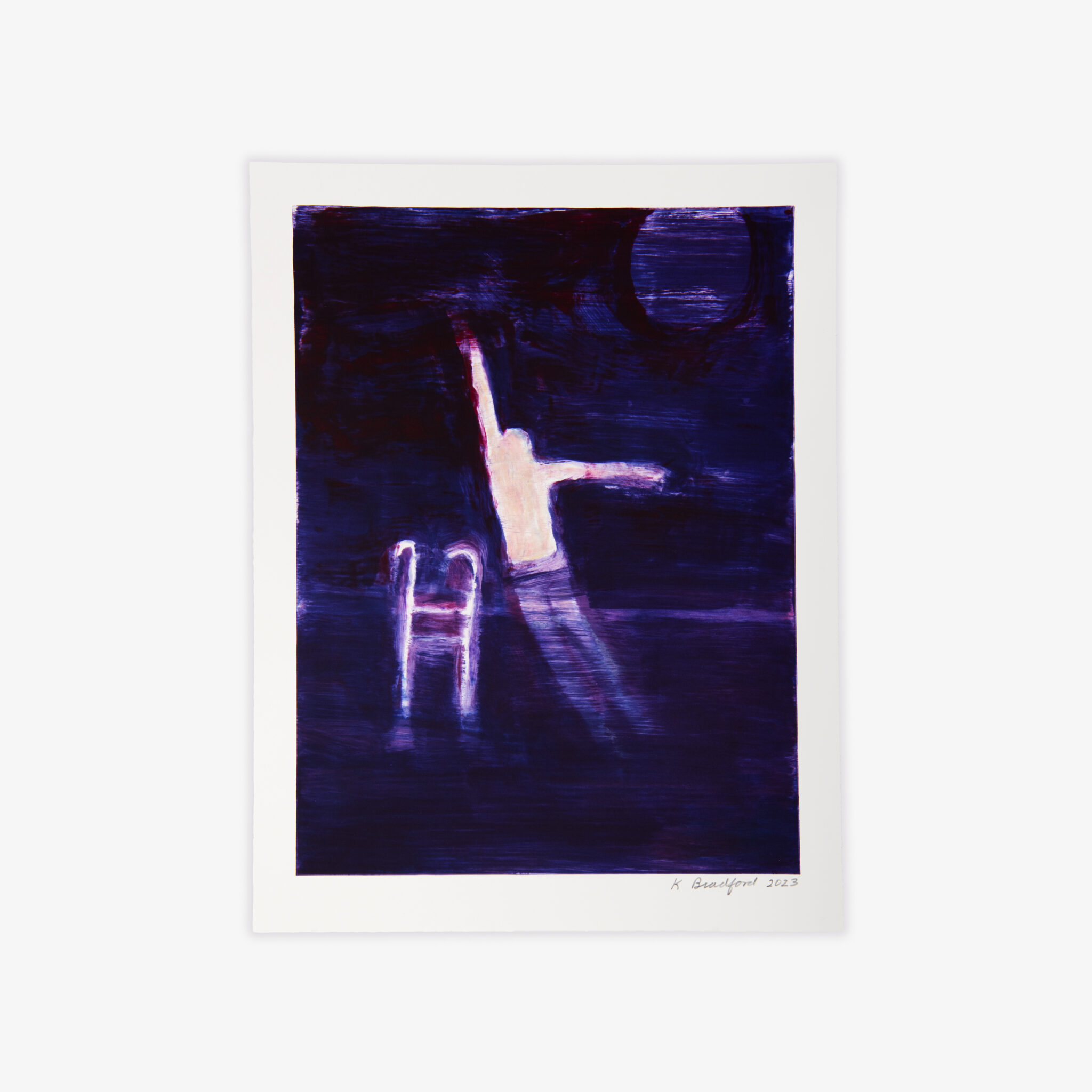 Diver Feet First, IX by Katherine Bradford