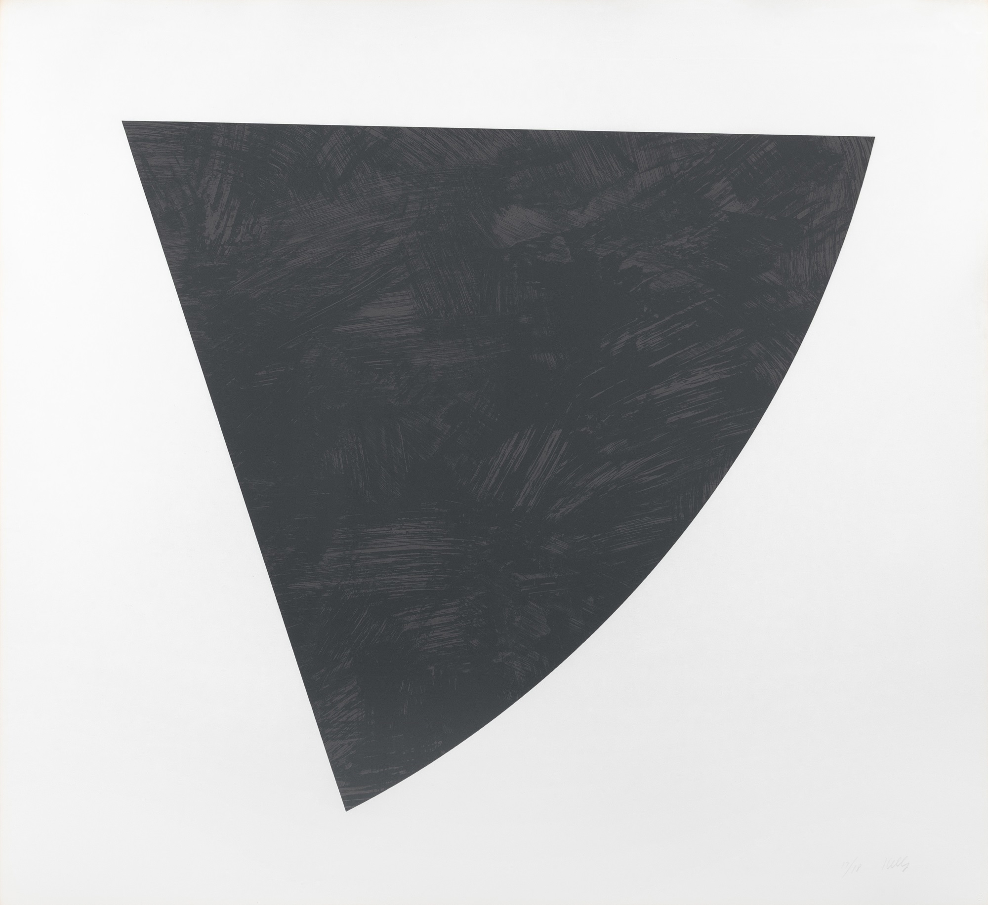 Untitled (Gray State II) by Ellsworth Kelly