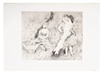 Le Bal by Marie Laurencin at Emanuel von Baeyer - Cabinet