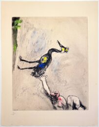 Les Grenouilles qui demandent un Roi by Marc Chagall at Epicentrum Art Gallery