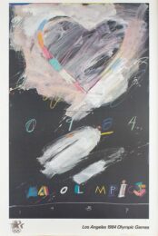 Los Angeles Olympic Games Poster by Raymond Saunders at Clifton Gallery